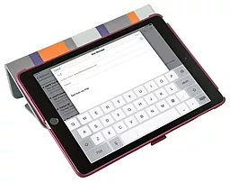 Чохол для планшету Speck StyleFolio Apple iPad Air/iPad Air2 Cabana Stripe/Sea Glass Blue/Vivid Purple (SPK-A4086) - мініатюра 4