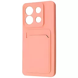 Чехол Wave Colorful Pocket для Xiaomi Redmi Note 13 Pro 5G, Poco X6 5G Pale Pink