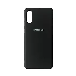 Чехол 1TOUCH Silicone Case Full для Samsung Galaxy A02 Black