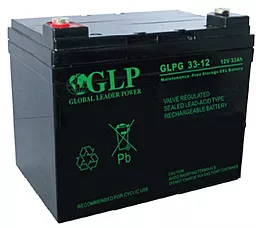Акумуляторна батарея GLP Deep Cycle 12V 33AH GEL (GLPG 33-12)