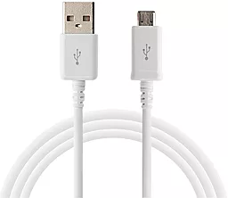 Кабель USB Samsung micro USB Cable for Galaxy White HC (ECB-DU4AWE/ECB-DU4AWC) - миниатюра 2
