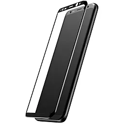 Защитное стекло Baseus Full Glass Samsung G955 Galaxy S8 Plus Black (SGSAS8P3D01)