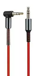 Аудио кабель Hoco UPA02 AUX mini Jack 3.5mm M/M Cable 1 м red - миниатюра 2