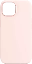 Чехол MAKE Apple iPhone 15 Silicone Chalk Pink