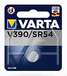 Батарейки Varta V390 (SR1130SW) 00390101111 1шт 1.55 V