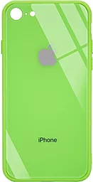 Чехол Epik GLOSSY Logo Full Camera Apple iPhone 7, iPhone 8, iPhone SE 2020 Light Green