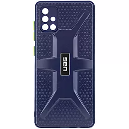 Чехол UAG TPU+PC Samsung A715 Galaxy A71  Blue