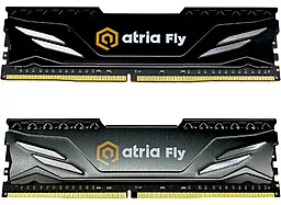 Оперативна пам'ять ATRIA 16 GB (2x8GB) DDR4 2666 MHz Fly Black (UAT42666CL19BK2/16)