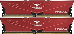 Оперативная память Team Vulcan Z DDR4 32 GB (2x16 GB) 3600MHz (TLZRD432G3600HC18JDC01) Red