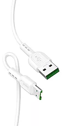 USB Кабель Hoco X33 Surge 20w 4a micro USB cable white
