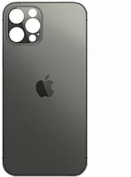 Задняя крышка корпуса Apple iPhone 12 Pro Max (big hole) Original Graphite