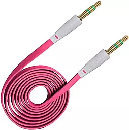 Аудио кабель XoKo AUX-010-PNK AUX mini Jack 3.5mm M/M Cable 1 м pink (AUX-010-PNK)