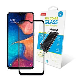 Защитное стекло Global Full Glue Samsung A207 Galaxy A20s Black (1283126495205)