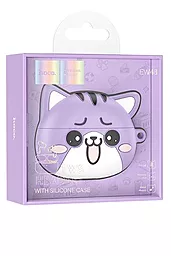 Наушники Hoco EW48 Purple cat - миниатюра 4