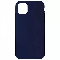 Чехол Silicone Case Full для Apple iPhone 11 Pro Max Dark Blue