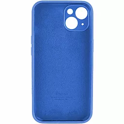 Чехол Silicone Case Full Camera для Apple iPhone 14 Royal Blue - миниатюра 2