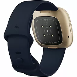 Смарт-часы Fitbit Versa 3 Midnight/Soft Gold Aluminum (FB511GLNV) - миниатюра 2