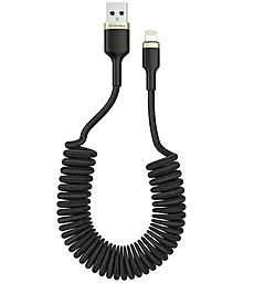 USB Кабель ColorWay USB Lightning Чорний (CW-CBUL051-BK)
