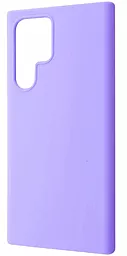 Чохол Wave Full Silicone Cover для Samsung Galaxy S22 Ultra 5G Light Purple