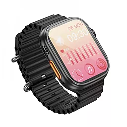 Смарт-годинник Hoco Smart Sports Watch Y12 Ultra (Call Version) Black