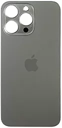 Задняя крышка корпуса Apple iPhone 15 Pro Max (small hole) Original Natural Titanium