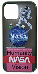 Чехол 1TOUCH Generation Nasa для Apple iPhone 12 Mini Astronaut Run Virid