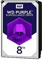 Жесткий диск Western Digital Purple 8TB 256MB 7200rpm 3.5 SATA III (WD82PURZ)