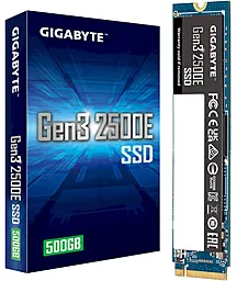 SSD Накопитель Gigabyte Gen3 2500E 500GB M.2 NVMe (G325E500G) OEM - миниатюра 5