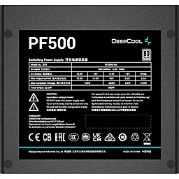 Блок питания Deepcool PF500 (R-PF500D-HA0B-EU) - миниатюра 3