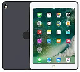 Чехол для планшета Apple Silicone Case Apple iPad Pro 9.7 Charcoal Gray (MM1Y2) - миниатюра 2