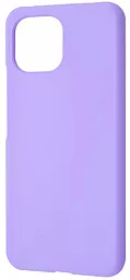 Чехол Wave Full Silicone Cover для Xiaomi Mi 11 Lite, 11 Lite 5G NE Light Purple