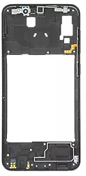 Рамка корпуса Samsung Galaxy A20 A205 Black - миниатюра 2