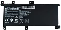Аккумулятор для ноутбука Asus C21N1509-2S1P / 7,6V 5000mAh / Black