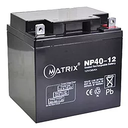 Аккумуляторная батарея Matrix 12V 40AH (NP40-12)