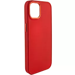 Чехол Epik TPU Bonbon Metal Style для Apple iPhone 14 Red