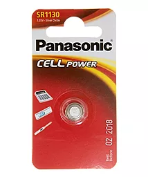 Батарейки Panasonic 390 (SR1130) 1шт 1.55 V