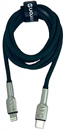 Кабель USB PD Veron CL04 20w 3a 1m USB Type-C - Lightning cable black - миниатюра 2
