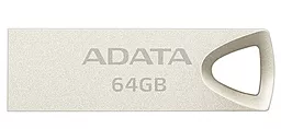 Флешка ADATA 64GB USB 2.0 UV210 Metal Silver (AUV210-64G-RGD) - мініатюра 2