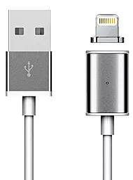 USB Кабель NICHOSI Magnetic Clip-On Lightning USB  Black