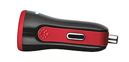 Автомобильное зарядное устройство Trust 2USB 20W Car Charger 4A Red - миниатюра 3