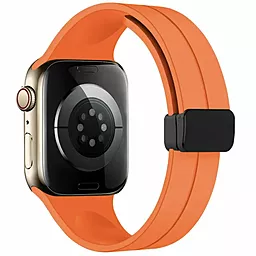 Змінний ремінець для розумного годинника Magic Lock для Apple Watch 42 mm, 44 mm, 45 mm, 49 mm Orange