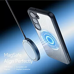 Чехол Dux Ducis Aimo MagSafe для Samsung Galaxy s23 Black - миниатюра 2