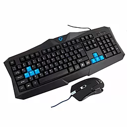 Комплект (клавиатура+мышка) Gemix (WC-200) Black - миниатюра 4