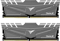 Оперативная память Team T-Force Dark Z Gray DDR4 2x8GB 3600 MHz (TDZGD416G3600HC18JDC01) Grey