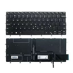 Клавиатура для ноутбука Dell XPS 13 9370 с подсветкой Black