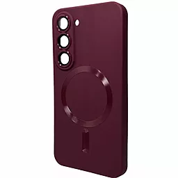 Чехол Cosmic Frame MagSafe Color для Samsung S23 Wine Red