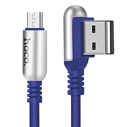 Кабель USB Hoco U17 Capsule micro USB Cable Blue