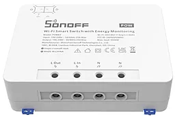 Умный 1-канальный Wi-Fi переключатель Sonoff POWR3 - миниатюра 3