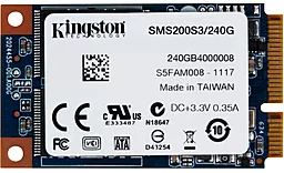 SSD Накопитель Kingston SMS200 480 GB mSATA (SMS200S3/480G)