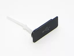Заглушка разъема USB Sony ST27i Xperia Go Black